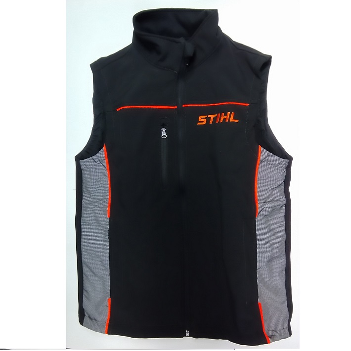 Gilet Stihl SoftShell Nero-Arancio - Corvezzo Giuseppe